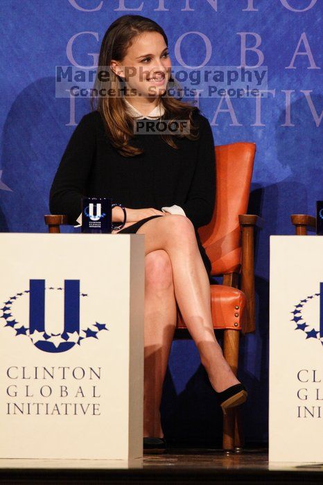 Natalie Portman spoke about micro-loans, especially for women to start their own businesses, in poor and developing countries, at the opening plenary session of the CGIU meeting.  Day one of the 2nd Annual Clinton Global Initiative University (CGIU) meeting was held at The University of Texas at Austin, Friday, February 13, 2009.

Filename: SRM_20090213_17363221.jpg
Aperture: f/5.6
Shutter Speed: 1/200
Body: Canon EOS 20D
Lens: Canon EF 300mm f/2.8 L IS