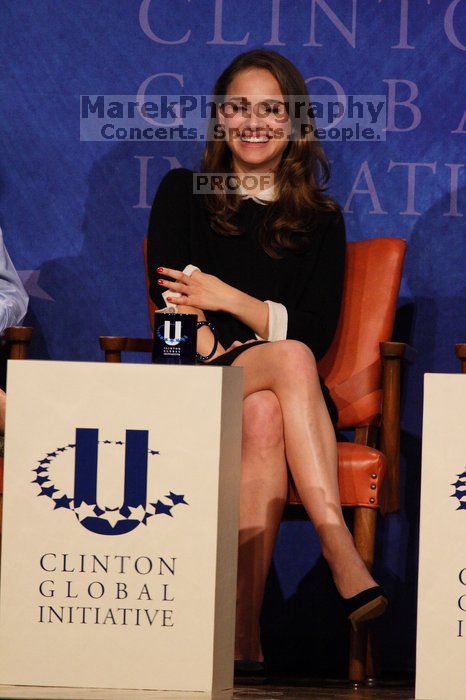 Natalie Portman spoke about micro-loans, especially for women to start their own businesses, in poor and developing countries, at the opening plenary session of the CGIU meeting.  Day one of the 2nd Annual Clinton Global Initiative University (CGIU) meeting was held at The University of Texas at Austin, Friday, February 13, 2009.

Filename: SRM_20090213_17384335.jpg
Aperture: f/5.6
Shutter Speed: 1/320
Body: Canon EOS 20D
Lens: Canon EF 300mm f/2.8 L IS