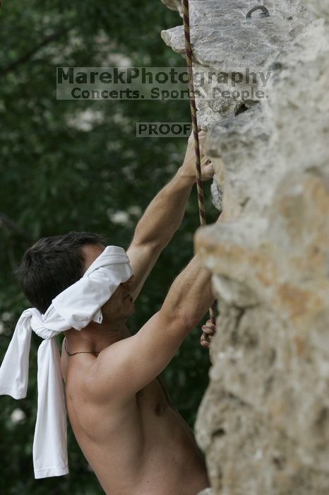 CTM hosted a speed climbing event at Seismic Wall on Diving for Rocks to benefit the Austin Area Food Bank, Saturday, May 9, 2009.

Filename: SRM_20090509_11161551.jpg
Aperture: f/5.0
Shutter Speed: 1/320
Body: Canon EOS-1D Mark II
Lens: Canon EF 80-200mm f/2.8 L