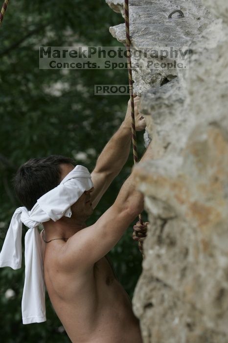 CTM hosted a speed climbing event at Seismic Wall on Diving for Rocks to benefit the Austin Area Food Bank, Saturday, May 9, 2009.

Filename: SRM_20090509_11161552.jpg
Aperture: f/5.0
Shutter Speed: 1/400
Body: Canon EOS-1D Mark II
Lens: Canon EF 80-200mm f/2.8 L