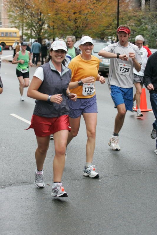 Katie Lannon, Kelly Saalwachter, and John Saalwachter running the Richmond SunTrust Marathon and McDonald's Half Marathon, on Saturday, November 14, 2009.

Filename: SRM_20091114_10325236.JPG
Aperture: f/4.0
Shutter Speed: 1/400
Body: Canon EOS-1D Mark II
Lens: Canon EF 80-200mm f/2.8 L