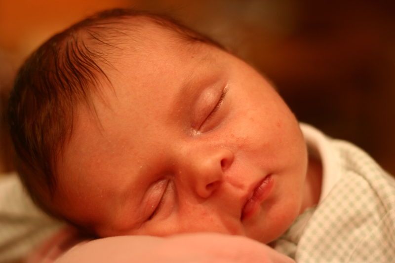 Baby Maddox Helbing, 3 weeks old, at Lake Oconee on Thursday, November 26, 2009.

Filename: SRM_20091126_21053308.JPG
Aperture: f/2.0
Shutter Speed: 1/30
Body: Canon EOS 20D
Lens: Canon EF 50mm f/1.8 II