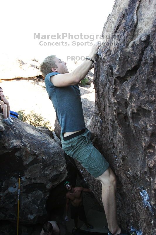 Rock climbing in Hueco Tanks State Park and Historic Site during the Hueco Tanks Awesome Fest 2.0 trip, Sunday, September 05, 2010.

Filename: SRM_20100905_19150338.JPG
Aperture: f/5.6
Shutter Speed: 1/250
Body: Canon EOS 20D
Lens: Canon EF 16-35mm f/2.8 L