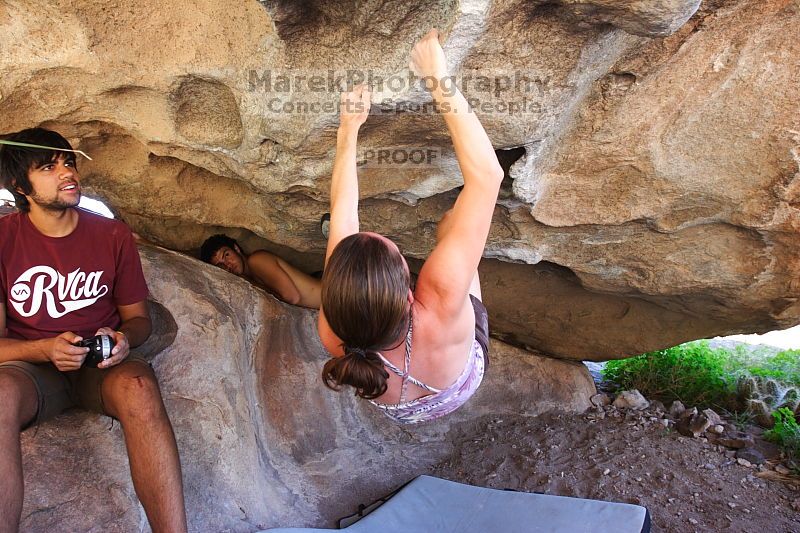 Rock climbing in Hueco Tanks State Park and Historic Site during the Hueco Tanks Awesome Fest 2.0 trip, Monday, September 06, 2010.

Filename: SRM_20100906_11464706.JPG
Aperture: f/4.0
Shutter Speed: 1/125
Body: Canon EOS 20D
Lens: Canon EF 16-35mm f/2.8 L