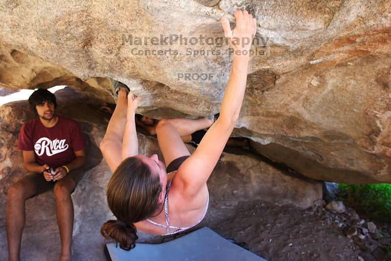 Rock climbing in Hueco Tanks State Park and Historic Site during the Hueco Tanks Awesome Fest 2.0 trip, Monday, September 06, 2010.

Filename: SRM_20100906_11470914.JPG
Aperture: f/4.0
Shutter Speed: 1/160
Body: Canon EOS 20D
Lens: Canon EF 16-35mm f/2.8 L