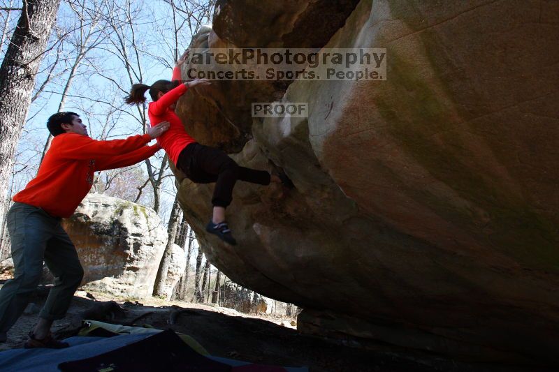 Bouldering in the southeast during Spring Break 2013.

Filename: SRM_20130312_11575232.JPG
Aperture: f/5.6
Shutter Speed: 1/400
Body: Canon EOS-1D Mark II
Lens: Canon EF 16-35mm f/2.8 L