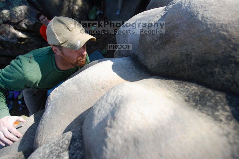 Bouldering in the southeast during Spring Break 2013.

Filename: SRM_20130312_16051829.JPG
Aperture: f/4.0
Shutter Speed: 1/1600
Body: Canon EOS-1D Mark II
Lens: Canon EF 16-35mm f/2.8 L