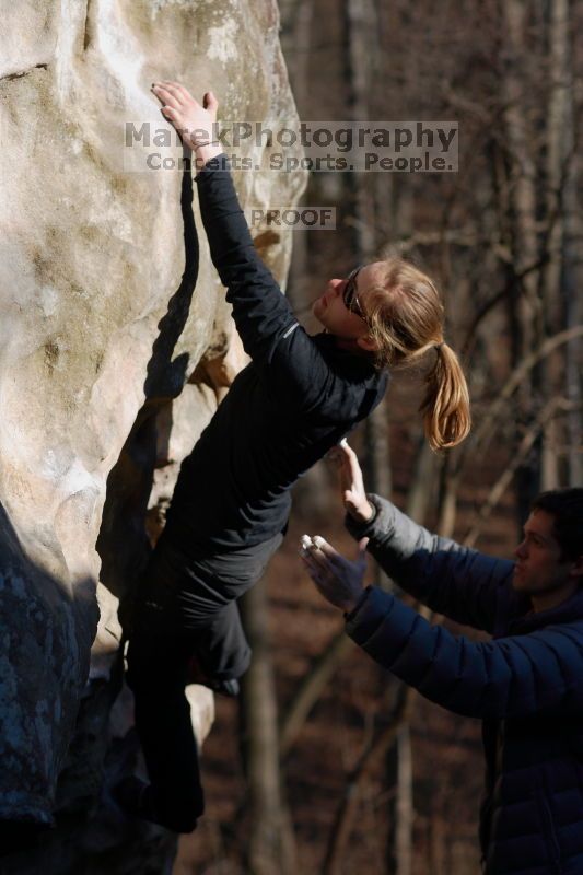 Bouldering in the southeast during Spring Break 2013.

Filename: SRM_20130313_17063859.JPG
Aperture: f/2.8
Shutter Speed: 1/1250
Body: Canon EOS-1D Mark II
Lens: Canon EF 85mm f/1.2 L II