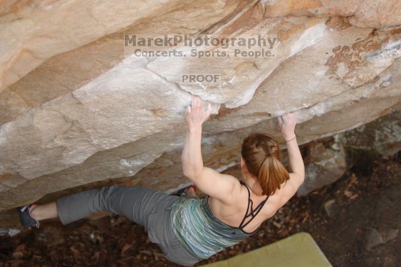 Bouldering in the southeast during Spring Break 2013.

Filename: SRM_20130315_13404231.JPG
Aperture: f/2.8
Shutter Speed: 1/640
Body: Canon EOS-1D Mark II
Lens: Canon EF 70-200mm f/2.8 L IS