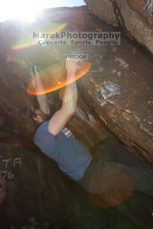 Bouldering in Hueco Tanks on %m/%d/%Y

Filename: SRM_20160219_1247450.jpg
Aperture: f/7.1
Shutter Speed: 1/250
Body: Canon EOS 20D
Lens: Canon EF 16-35mm f/2.8 L