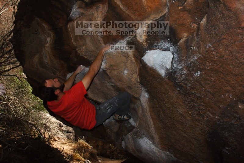 Bouldering in Hueco Tanks on %m/%d/%Y

Filename: SRM_20160219_1624120.jpg
Aperture: f/6.3
Shutter Speed: 1/250
Body: Canon EOS 20D
Lens: Canon EF 16-35mm f/2.8 L