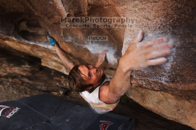 Bouldering in Hueco Tanks on %m/%d/%Y

Filename: SRM_20160219_1806170.jpg
Aperture: f/2.8
Shutter Speed: 1/250
Body: Canon EOS 20D
Lens: Canon EF 16-35mm f/2.8 L