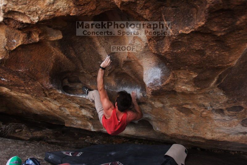 Bouldering in Hueco Tanks on %m/%d/%Y

Filename: SRM_20160219_1824590.jpg
Aperture: f/2.8
Shutter Speed: 1/250
Body: Canon EOS 20D
Lens: Canon EF 16-35mm f/2.8 L