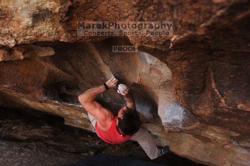 Bouldering in Hueco Tanks on %m/%d/%Y

Filename: SRM_20160219_1825031.jpg
Aperture: f/2.8
Shutter Speed: 1/250
Body: Canon EOS 20D
Lens: Canon EF 16-35mm f/2.8 L