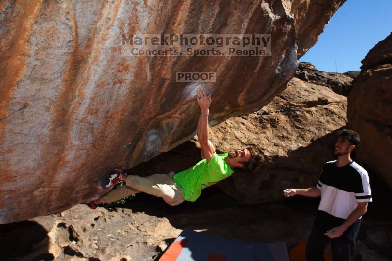 Bouldering in Hueco Tanks on 02/27/2016 with Blue Lizard Climbing and Yoga

Filename: SRM_20160227_1012260.JPG
Aperture: f/9.0
Shutter Speed: 1/250
Body: Canon EOS 20D
Lens: Canon EF 16-35mm f/2.8 L