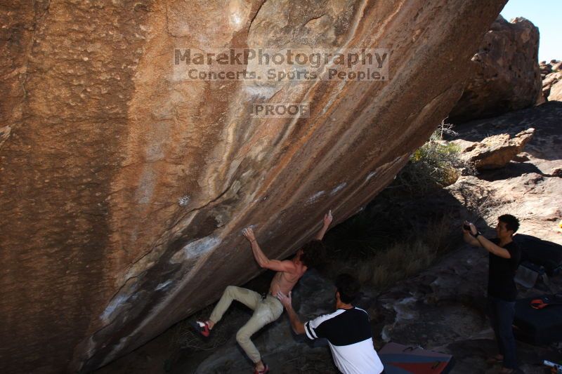 Bouldering in Hueco Tanks on 02/27/2016 with Blue Lizard Climbing and Yoga

Filename: SRM_20160227_1055001.JPG
Aperture: f/8.0
Shutter Speed: 1/250
Body: Canon EOS 20D
Lens: Canon EF 16-35mm f/2.8 L