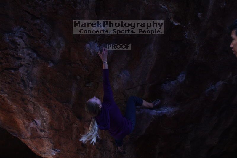 Bouldering in Hueco Tanks on 02/27/2016 with Blue Lizard Climbing and Yoga

Filename: SRM_20160227_1119151.JPG
Aperture: f/2.8
Shutter Speed: 1/250
Body: Canon EOS 20D
Lens: Canon EF 16-35mm f/2.8 L