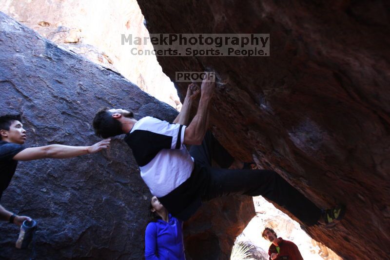 Bouldering in Hueco Tanks on 02/27/2016 with Blue Lizard Climbing and Yoga

Filename: SRM_20160227_1123151.JPG
Aperture: f/2.8
Shutter Speed: 1/250
Body: Canon EOS 20D
Lens: Canon EF 16-35mm f/2.8 L