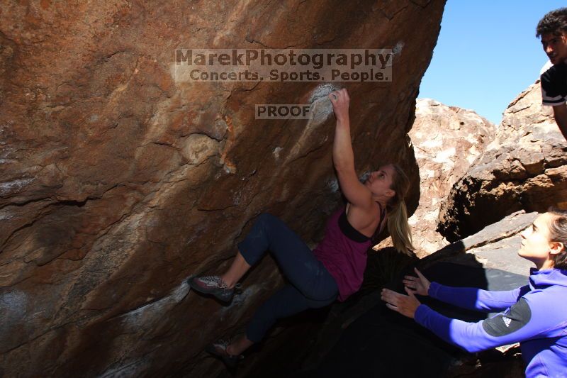 Bouldering in Hueco Tanks on 02/27/2016 with Blue Lizard Climbing and Yoga

Filename: SRM_20160227_1157371.JPG
Aperture: f/5.6
Shutter Speed: 1/250
Body: Canon EOS 20D
Lens: Canon EF 16-35mm f/2.8 L