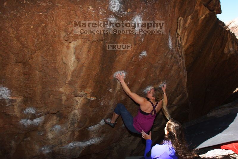 Bouldering in Hueco Tanks on 02/27/2016 with Blue Lizard Climbing and Yoga

Filename: SRM_20160227_1214090.JPG
Aperture: f/5.0
Shutter Speed: 1/250
Body: Canon EOS 20D
Lens: Canon EF 16-35mm f/2.8 L