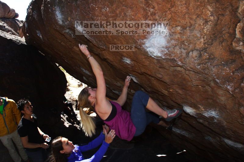 Bouldering in Hueco Tanks on 02/27/2016 with Blue Lizard Climbing and Yoga

Filename: SRM_20160227_1214171.JPG
Aperture: f/5.0
Shutter Speed: 1/250
Body: Canon EOS 20D
Lens: Canon EF 16-35mm f/2.8 L