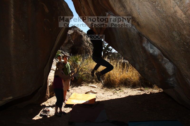 Bouldering in Hueco Tanks on 02/27/2016 with Blue Lizard Climbing and Yoga

Filename: SRM_20160227_1323370.JPG
Aperture: f/8.0
Shutter Speed: 1/250
Body: Canon EOS 20D
Lens: Canon EF 16-35mm f/2.8 L