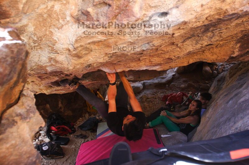 Bouldering in Hueco Tanks on 02/27/2016 with Blue Lizard Climbing and Yoga

Filename: SRM_20160227_1440140.JPG
Aperture: f/2.8
Shutter Speed: 1/250
Body: Canon EOS 20D
Lens: Canon EF 16-35mm f/2.8 L