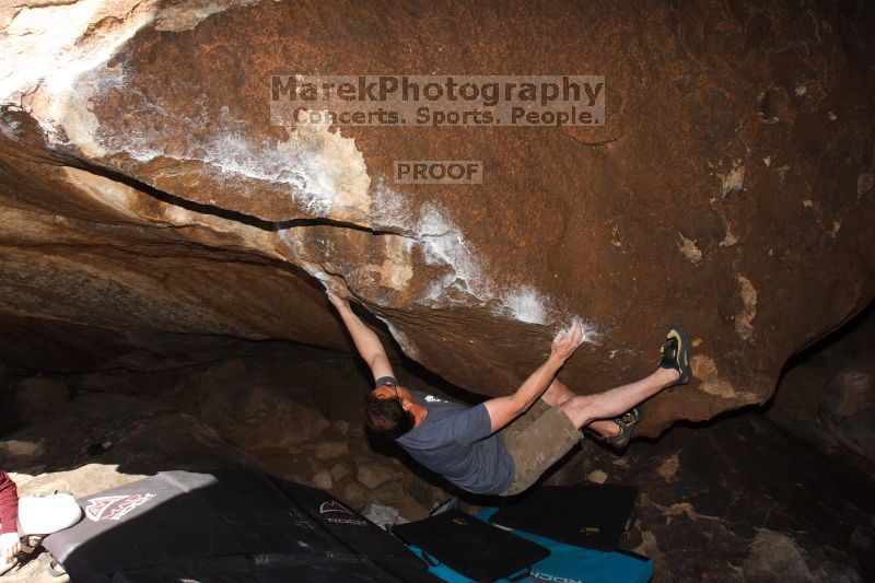 Bouldering in Hueco Tanks on 03/13/2016 with Blue Lizard Climbing and Yoga

Filename: SRM_20160313_1231570.jpg
Aperture: f/8.0
Shutter Speed: 1/250
Body: Canon EOS 20D
Lens: Canon EF 16-35mm f/2.8 L