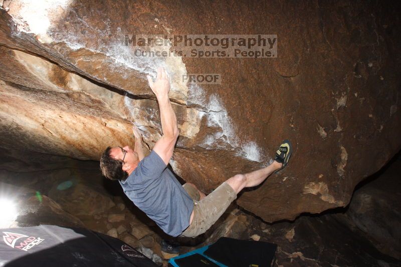 Bouldering in Hueco Tanks on 03/13/2016 with Blue Lizard Climbing and Yoga

Filename: SRM_20160313_1239010.jpg
Aperture: f/8.0
Shutter Speed: 1/250
Body: Canon EOS 20D
Lens: Canon EF 16-35mm f/2.8 L