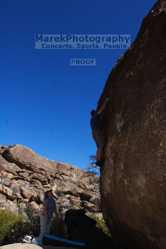 Bouldering in Hueco Tanks on 03/13/2016 with Blue Lizard Climbing and Yoga

Filename: SRM_20160313_1434350.jpg
Aperture: f/9.0
Shutter Speed: 1/250
Body: Canon EOS 20D
Lens: Canon EF 16-35mm f/2.8 L