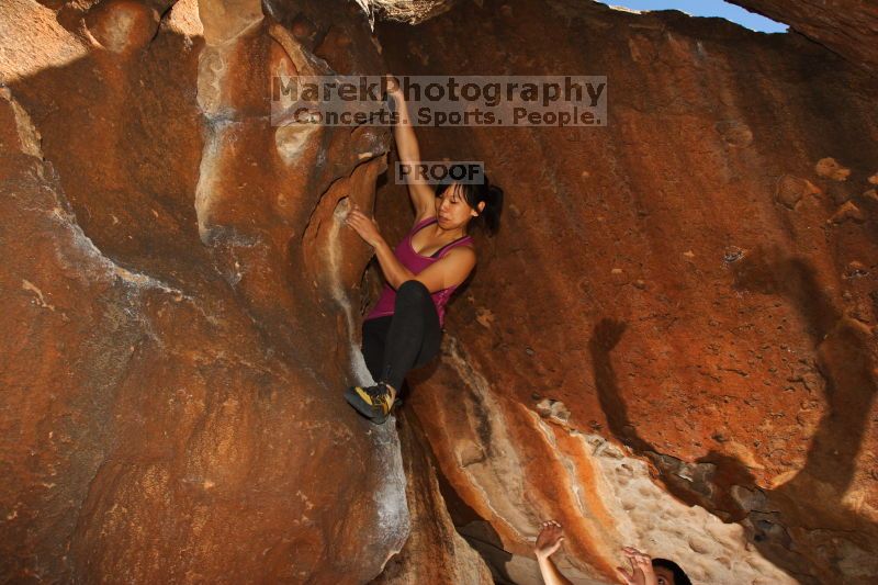 Bouldering in Hueco Tanks on 03/18/2016 with Blue Lizard Climbing and Yoga

Filename: SRM_20160318_1335460.jpg
Aperture: f/6.3
Shutter Speed: 1/250
Body: Canon EOS 20D
Lens: Canon EF 16-35mm f/2.8 L