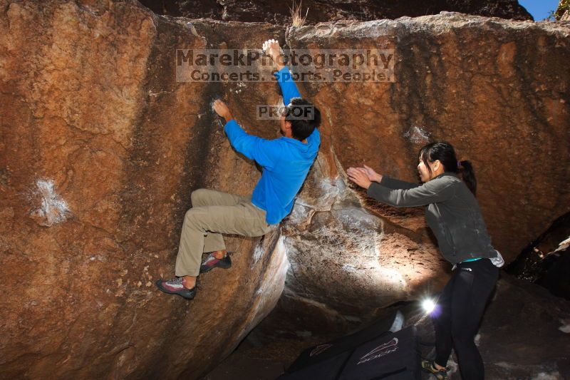 Bouldering in Hueco Tanks on 03/19/2016 with Blue Lizard Climbing and Yoga

Filename: SRM_20160319_1009530.jpg
Aperture: f/8.0
Shutter Speed: 1/250
Body: Canon EOS 20D
Lens: Canon EF 16-35mm f/2.8 L