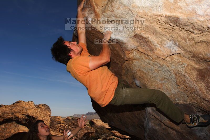 Bouldering in Hueco Tanks on 04/06/2016 with Blue Lizard Climbing and Yoga

Filename: SRM_20160406_1033580.jpg
Aperture: f/9.0
Shutter Speed: 1/250
Body: Canon EOS 20D
Lens: Canon EF 16-35mm f/2.8 L