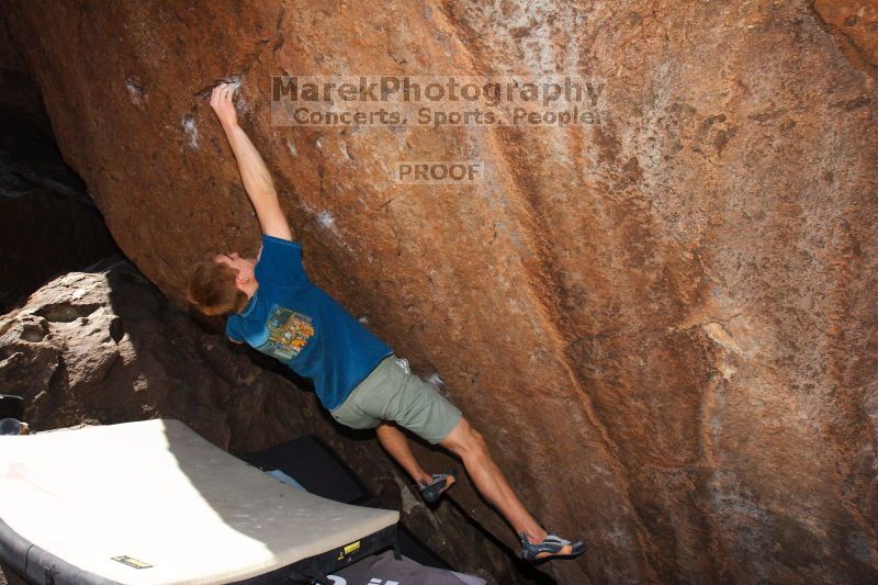 Bouldering in Hueco Tanks on 04/10/2016 with Blue Lizard Climbing and Yoga

Filename: SRM_20160410_1116360.jpg
Aperture: f/8.0
Shutter Speed: 1/250
Body: Canon EOS 20D
Lens: Canon EF 16-35mm f/2.8 L