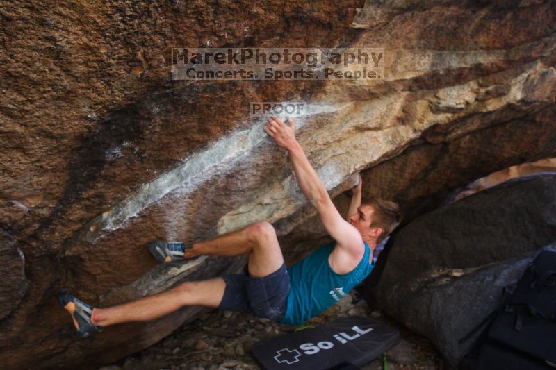 Bouldering in Hueco Tanks on 04/11/2016 with Blue Lizard Climbing and Yoga

Filename: SRM_20160411_1653120.jpg
Aperture: f/3.5
Shutter Speed: 1/320
Body: Canon EOS 20D
Lens: Canon EF 16-35mm f/2.8 L