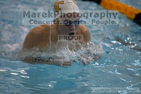 Lisa Hancock placed 5th in the women;s 200 yd medley against UVA.

Filename: crw_3704_std.jpg
Aperture: f/2.8
Shutter Speed: 1/400
Body: Canon EOS DIGITAL REBEL
Lens: Canon EF 80-200mm f/2.8 L