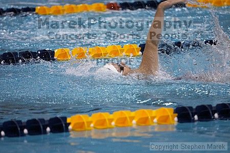 Michelle Maguire placed 6th in the 200m medley against FSU, UMD and VT

Filename: crw_3041_std.jpg
Aperture: f/2.8
Shutter Speed: 1/500
Body: Canon EOS DIGITAL REBEL
Lens: Canon EF 80-200mm f/2.8 L