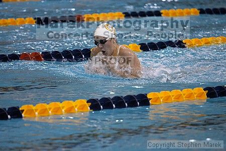 Michelle Maguire placed 6th in the 200m medley against FSU, UMD and VT

Filename: crw_3043_std.jpg
Aperture: f/2.8
Shutter Speed: 1/500
Body: Canon EOS DIGITAL REBEL
Lens: Canon EF 80-200mm f/2.8 L