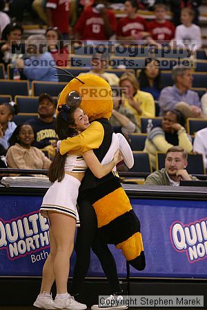 The Georgia Tech women's basketball team played Clemson.

Filename: img_0637_std.jpg
Aperture: f/2.8
Shutter Speed: 1/320
Body: Canon EOS DIGITAL REBEL
Lens: Canon EF 80-200mm f/2.8 L