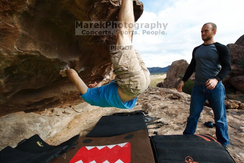 Bouldering in Hueco Tanks on 10/19/2018 with Blue Lizard Climbing and Yoga

Filename: SRM_20181019_0939490.jpg
Aperture: f/5.6
Shutter Speed: 1/800
Body: Canon EOS-1D Mark II
Lens: Canon EF 16-35mm f/2.8 L