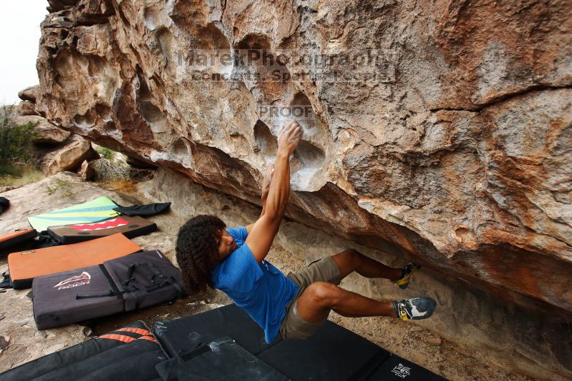 Bouldering in Hueco Tanks on 10/19/2018 with Blue Lizard Climbing and Yoga

Filename: SRM_20181019_1019130.jpg
Aperture: f/5.6
Shutter Speed: 1/500
Body: Canon EOS-1D Mark II
Lens: Canon EF 16-35mm f/2.8 L