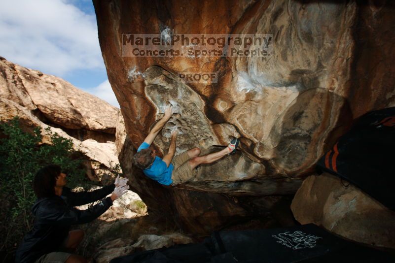 Bouldering in Hueco Tanks on 10/19/2018 with Blue Lizard Climbing and Yoga

Filename: SRM_20181019_1223460.jpg
Aperture: f/8.0
Shutter Speed: 1/250
Body: Canon EOS-1D Mark II
Lens: Canon EF 16-35mm f/2.8 L