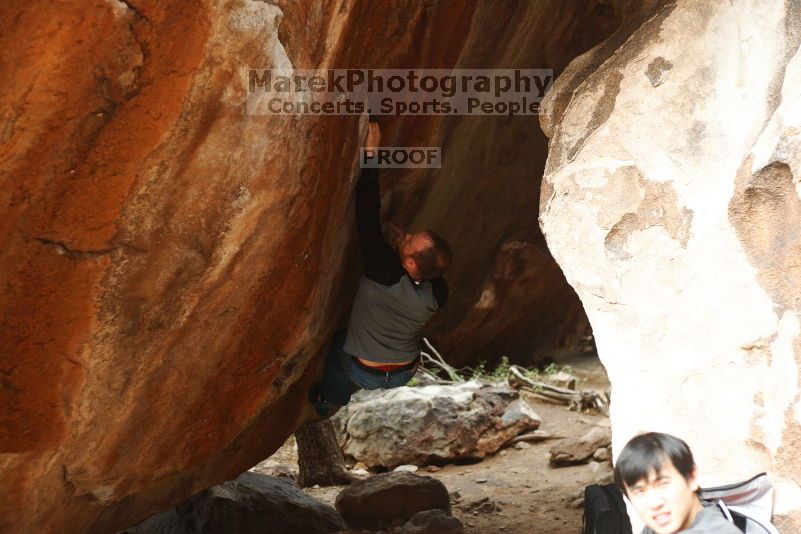 Bouldering in Hueco Tanks on 10/19/2018 with Blue Lizard Climbing and Yoga

Filename: SRM_20181019_1259240.jpg
Aperture: f/2.8
Shutter Speed: 1/1000
Body: Canon EOS-1D Mark II
Lens: Canon EF 50mm f/1.8 II