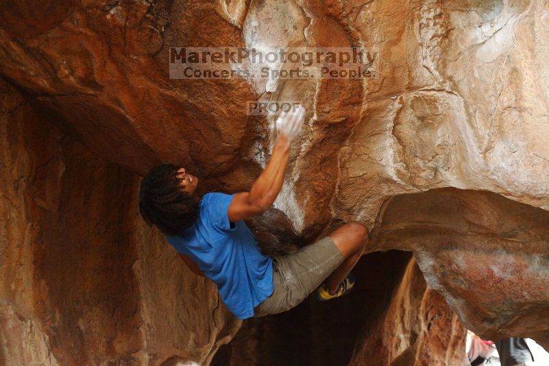 Bouldering in Hueco Tanks on 10/19/2018 with Blue Lizard Climbing and Yoga

Filename: SRM_20181019_1408031.jpg
Aperture: f/2.8
Shutter Speed: 1/400
Body: Canon EOS-1D Mark II
Lens: Canon EF 50mm f/1.8 II