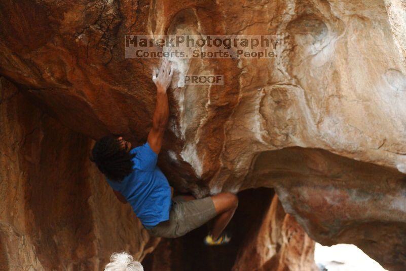 Bouldering in Hueco Tanks on 10/19/2018 with Blue Lizard Climbing and Yoga

Filename: SRM_20181019_1427552.jpg
Aperture: f/2.8
Shutter Speed: 1/250
Body: Canon EOS-1D Mark II
Lens: Canon EF 50mm f/1.8 II