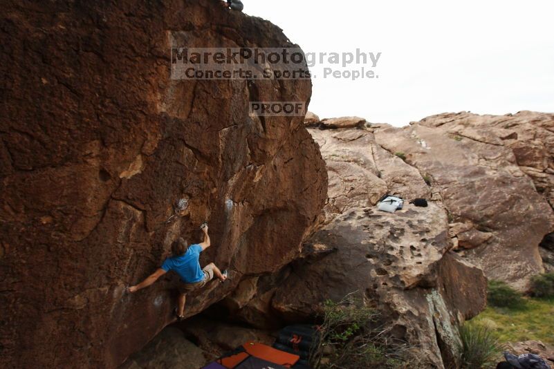 Bouldering in Hueco Tanks on 10/19/2018 with Blue Lizard Climbing and Yoga

Filename: SRM_20181019_1456170.jpg
Aperture: f/5.6
Shutter Speed: 1/500
Body: Canon EOS-1D Mark II
Lens: Canon EF 16-35mm f/2.8 L