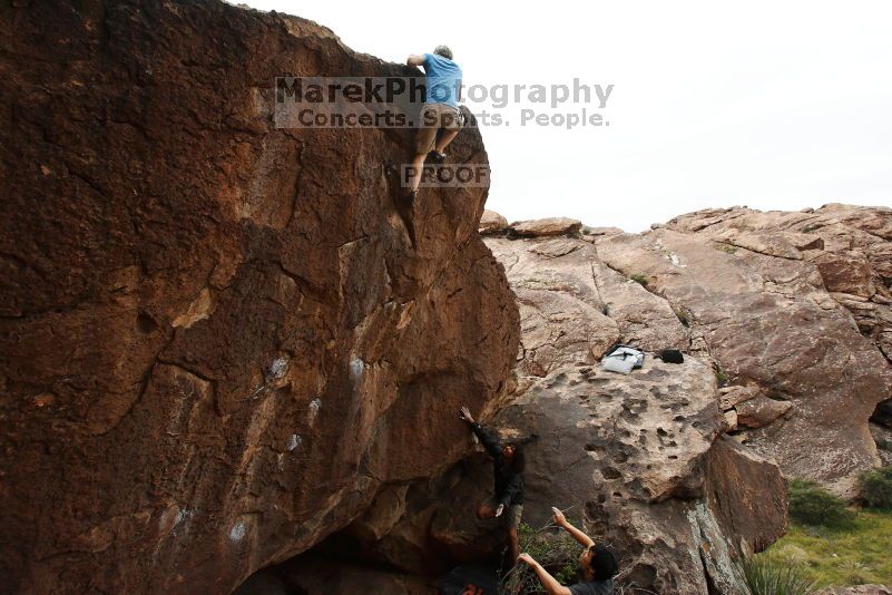 Bouldering in Hueco Tanks on 10/19/2018 with Blue Lizard Climbing and Yoga

Filename: SRM_20181019_1457200.jpg
Aperture: f/5.6
Shutter Speed: 1/1000
Body: Canon EOS-1D Mark II
Lens: Canon EF 16-35mm f/2.8 L