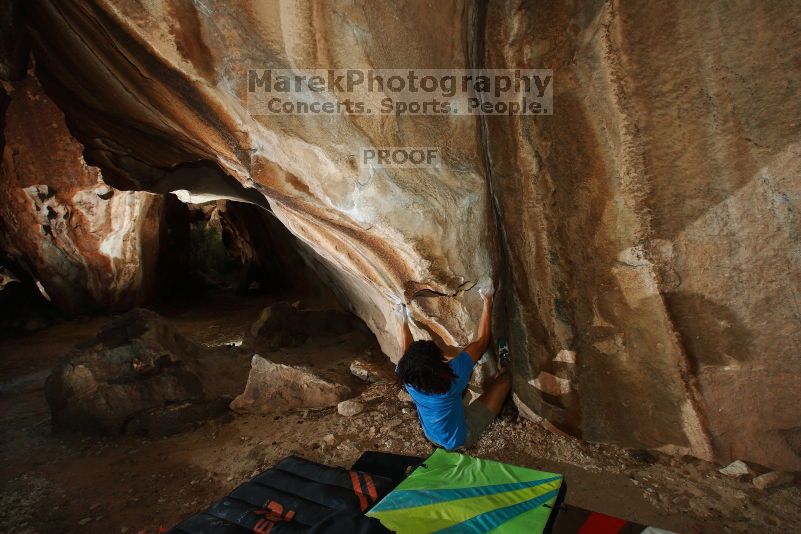 Bouldering in Hueco Tanks on 10/19/2018 with Blue Lizard Climbing and Yoga

Filename: SRM_20181019_1730380.jpg
Aperture: f/7.1
Shutter Speed: 1/250
Body: Canon EOS-1D Mark II
Lens: Canon EF 16-35mm f/2.8 L