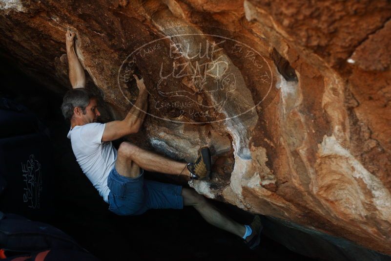 Bouldering in Hueco Tanks on 11/02/2018 with Blue Lizard Climbing and Yoga

Filename: SRM_20181102_1015540.jpg
Aperture: f/4.0
Shutter Speed: 1/400
Body: Canon EOS-1D Mark II
Lens: Canon EF 50mm f/1.8 II