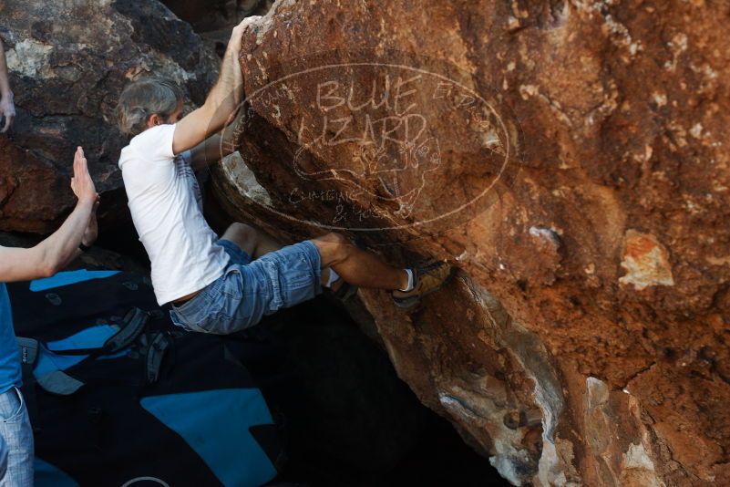 Bouldering in Hueco Tanks on 11/02/2018 with Blue Lizard Climbing and Yoga

Filename: SRM_20181102_1020520.jpg
Aperture: f/4.0
Shutter Speed: 1/400
Body: Canon EOS-1D Mark II
Lens: Canon EF 50mm f/1.8 II